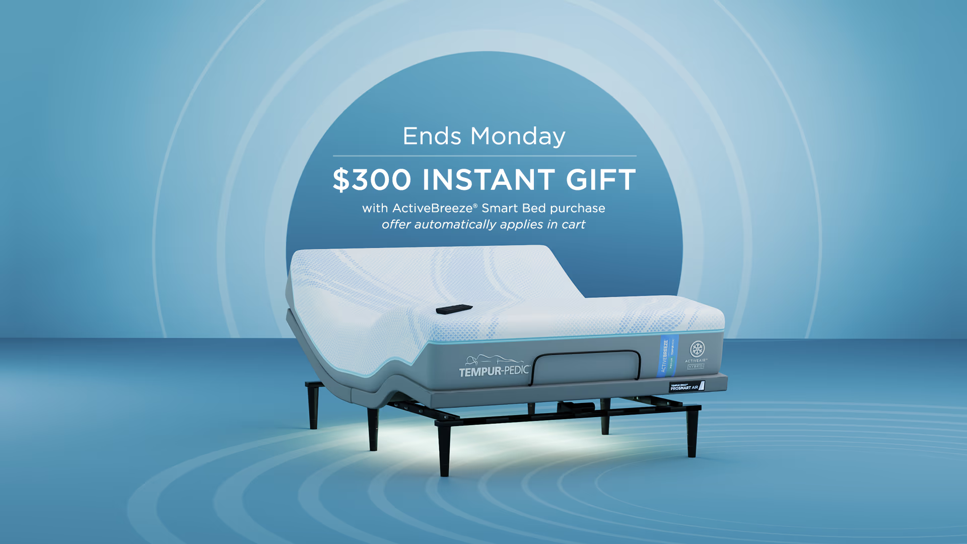 TEMPUR-ActiveBreeze® Smart Bed