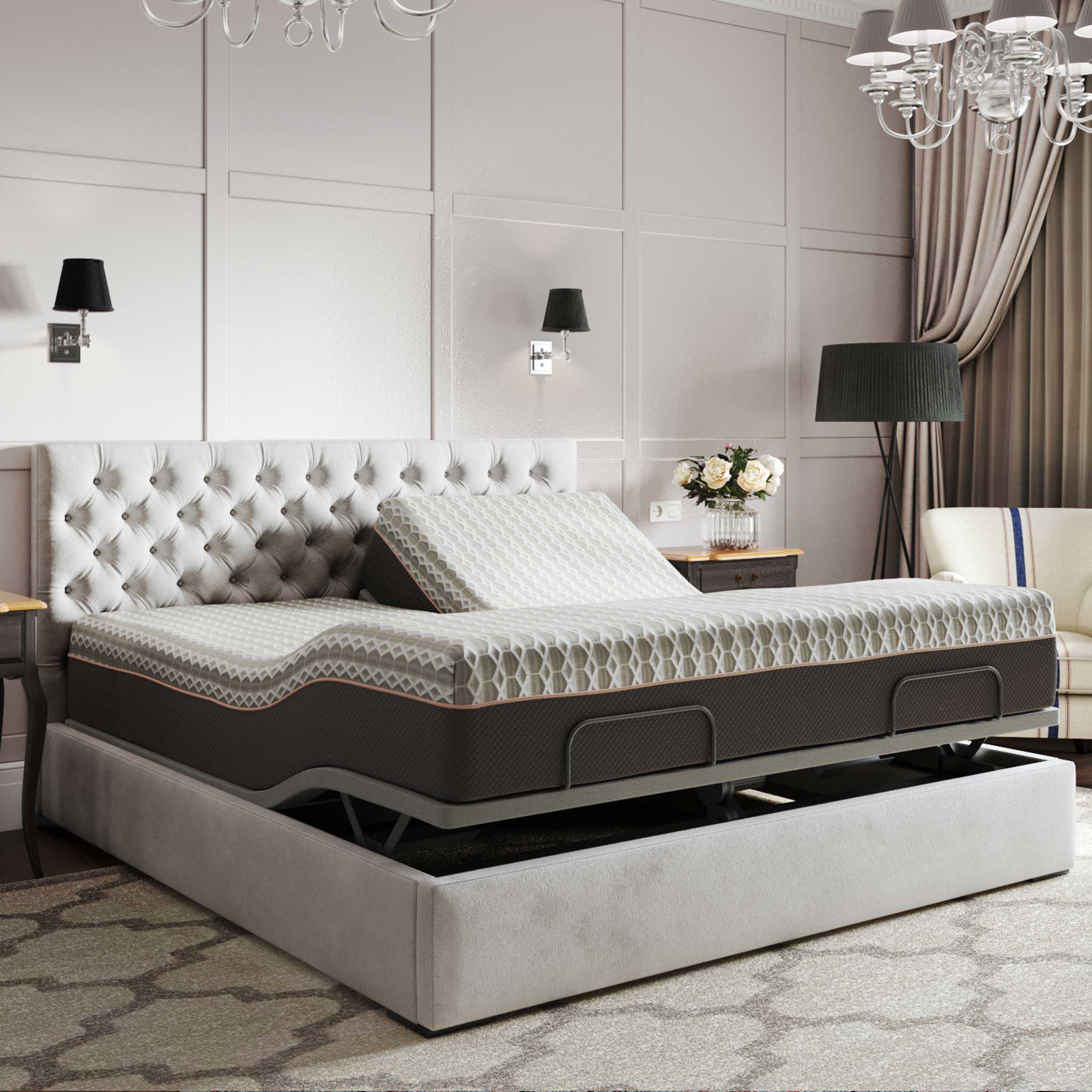 Bedtech Split Top Queen Premium Mattresses